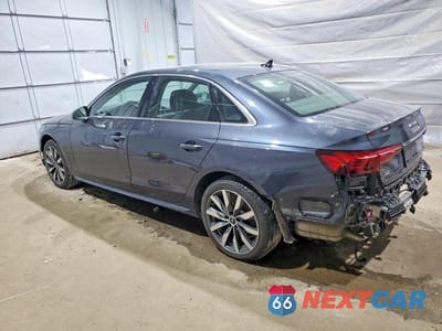 Drugie zdjęcie samochodu z przodu: 2021 AUDI A4 PREMIUM 40 VIN:WAUABAF49MN008294 - miniatura