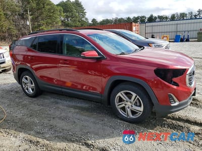 Czwarte zdjęcie samochodu z boku: 2018 GMC TERRAIN SLE VIN:3GKALMEV8JL318349 - miniatura