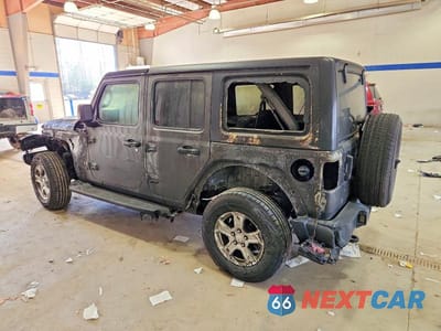 Drugie zdjęcie samochodu z przodu: 2019 JEEP WRANGLER UNLIMITED SPORT VIN:1C4HJXDGXKW641432 - miniatura