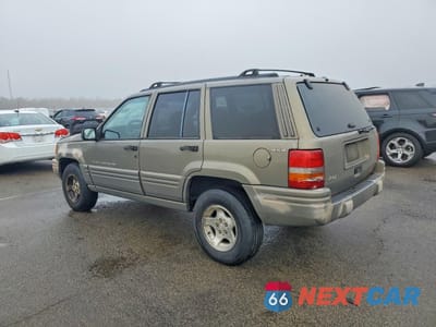 Drugie zdjęcie samochodu z przodu: 1998 JEEP GRAND CHEROKEE LAREDO VIN:1J4GZ48S9WC232244 - miniatura