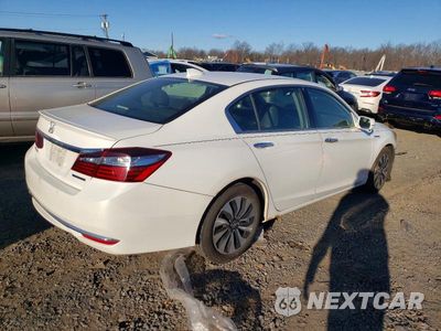 Trzecie zdjęcie samochodu z tyłu: 2017 HONDA ACCORD HYBRID EXL VIN:JHMCR6F5XHC005398 - miniatura
