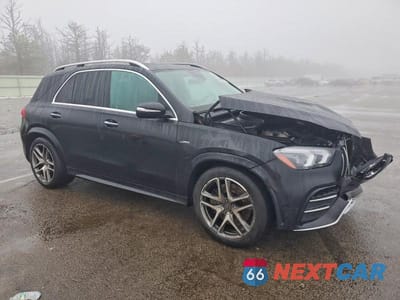 Czwarte zdjęcie samochodu z boku: 2022 MERCEDES-BENZ GLE AMG 53 4MATIC VIN:4JGFB6BB3NA582047 - miniatura