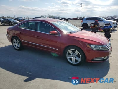 Czwarte zdjęcie samochodu z boku: 2016 VOLKSWAGEN CC BASE VIN:WVWBN7AN5GE501704 - miniatura