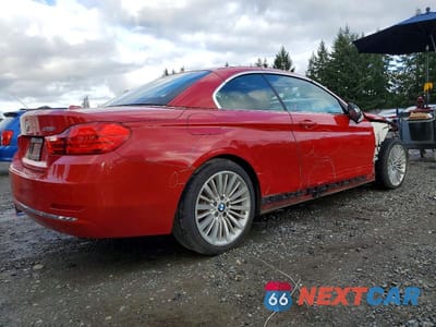 Trzecie zdjęcie samochodu z tyłu: 2015 BMW 428 XI SULEV VIN:WBA3T1C52FP820417 - miniatura