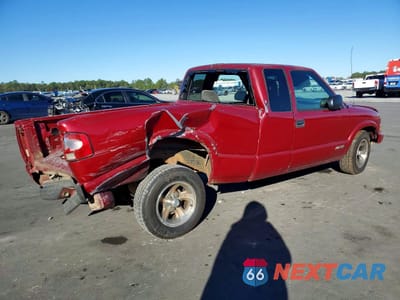 Trzecie zdjęcie samochodu z tyłu: 2002 CHEVROLET S TRUCK S10 VIN:1GCCS195328157585 - miniatura