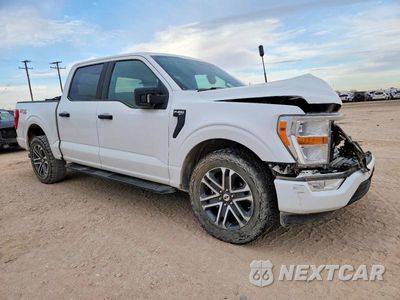 Czwarte zdjęcie samochodu z boku: 2022 FORD F150 SUPERCREW VIN:1FTEW1CP1NKD37808 - miniatura