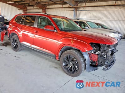 Czwarte zdjęcie samochodu z boku: 2022 VOLKSWAGEN ATLAS SE VIN:1V2JR2CA3NC536181 - miniatura