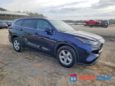 Czwarte zdjęcie samochodu z boku: 2025 TOYOTA HIGHLANDER LE VIN:5TDKDRAH3SS550475 - miniatura