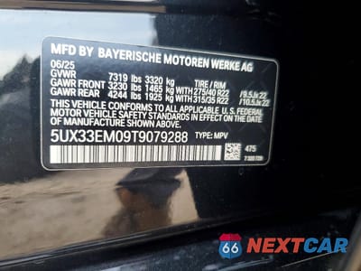 Zdjęcie 13 z 14 samochodu: 2026 BMW X7 M60I VIN:5UX33EM09T9079288 - miniatura