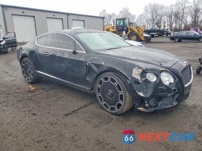 Czwarte zdjęcie samochodu z boku: 2013 BENTLEY CONTINENTAL GT V8 VIN:SCBFT7ZA6DC080627 - miniatura