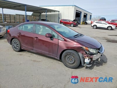 Czwarte zdjęcie samochodu z boku: 2012 HONDA CIVIC LX VIN:2HGFB2F55CH591768 - miniatura