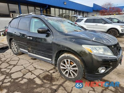 Czwarte zdjęcie samochodu z boku: 2016 NISS PATHFINDER S VIN:5N1AR2MM6GC600495 - miniatura