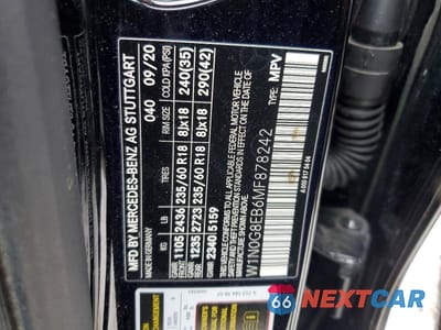 Zdjęcie 12 z 12 samochodu: 2021 MERCEDES-BENZ GLC 300 4MATIC VIN:W1N0G8EB6MF878242 - miniatura
