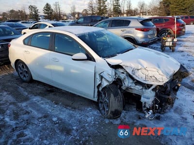 Czwarte zdjęcie samochodu z boku: 2021 KIA FORTE LXS VIN:3KPF24ADXME342078 - miniatura