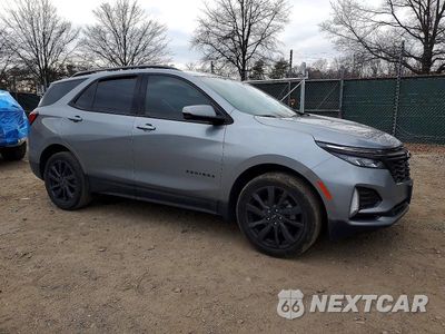 Czwarte zdjęcie samochodu z boku: 2024 CHEVROLET EQUINOX RS VIN:3GNAXWEG6RS117328 - miniatura