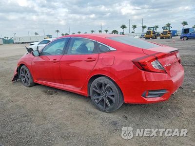 Drugie zdjęcie samochodu z przodu: 2021 HONDA CIVIC SPORT VIN:2HGFC2F81MH545900 - miniatura