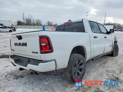 Trzecie zdjęcie samochodu z tyłu: 2025 RAM 1500 BIG HORN/LONE STAR VIN:1C6SRFFP4SN523315 - miniatura
