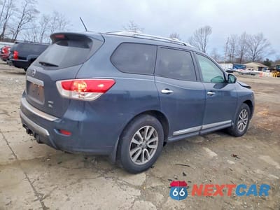 Trzecie zdjęcie samochodu z tyłu: 2016 NISSAN PATHFINDER S VIN:5N1AR2MM4GC646794 - miniatura