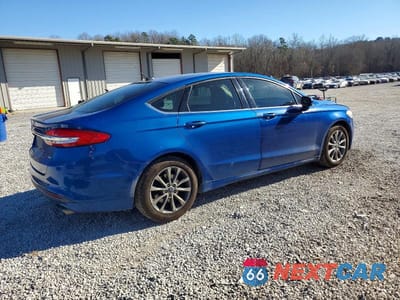Trzecie zdjęcie samochodu z tyłu: 2017 FORD FUSION SE VIN:3FA6P0H75HR346909 - miniatura