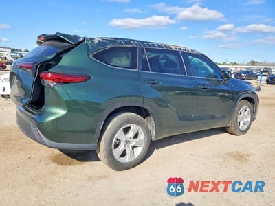 Trzecie zdjęcie samochodu z tyłu: 2023 TOYOTA HIGHLANDER L VIN:5TDKDRAH5PS505531 - miniatura