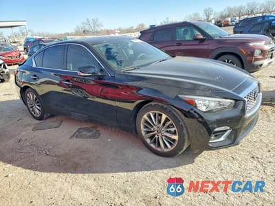 Czwarte zdjęcie samochodu z boku: 2023 INFINITI Q50 LUXE VIN:JN1EV7BR9PM542652 - miniatura