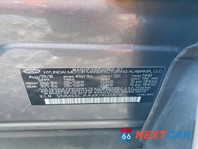 Zdjęcie 13 z 13 samochodu: 2019 HYUNDAI SANTA FE LIMITED VIN:5NMS5CAA6KH032876 - miniatura
