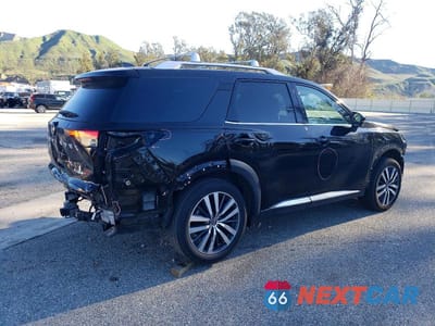 Trzecie zdjęcie samochodu z tyłu: 2022 NISSAN PATHFINDER PLATINUM VIN:5N1DR3DH9NC218920 - miniatura