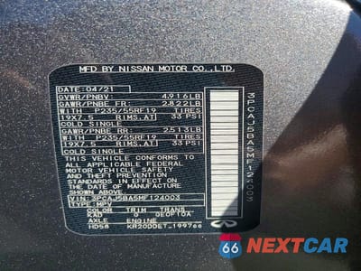 Zdjęcie 13 z 13 samochodu: 2021 INFINITI QX50 LUXE VIN:3PCAJ5BA5MF124003 - miniatura