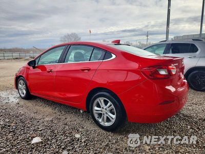 Drugie zdjęcie samochodu z przodu: 2017 CHEVROLET CRUZE LT VIN:1G1BE5SM3H7239304 - miniatura