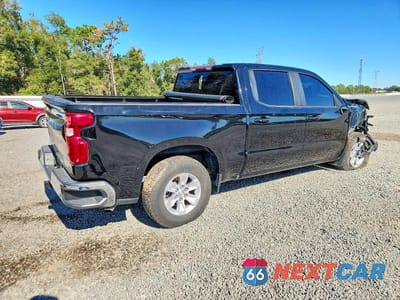 Trzecie zdjęcie samochodu z tyłu: 2019 CHEVROLET SILVERADO C1500 LT VIN:3GCPWCED8KG298161 - miniatura