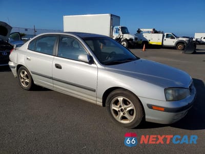 Czwarte zdjęcie samochodu z boku: 2003 HYUNDAI ELANTRA GLS VIN:KMHDN45D73U683085 - miniatura