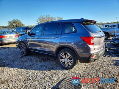 Drugie zdjęcie samochodu z przodu: 2021 HONDA PASSPORT EXL VIN:5FNYF7H5XMB016059 - miniatura
