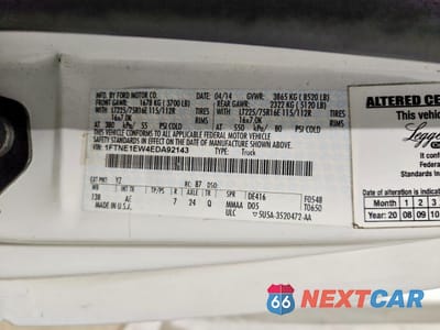Zdjęcie 13 z 13 samochodu: 2014 FORD E150 VIN:1FTNE1EW4EDA92143 - miniatura