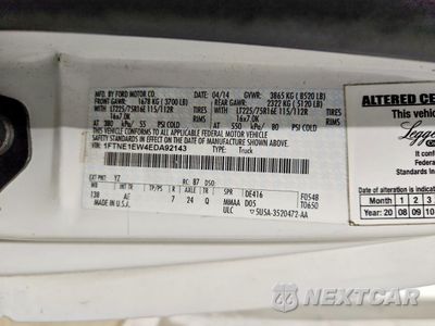 Zdjęcie 13 z 13 samochodu: 2014 FORD E150 UTILITY / SERVICE VAN VIN:1FTNE1EW4EDA92143 - miniatura