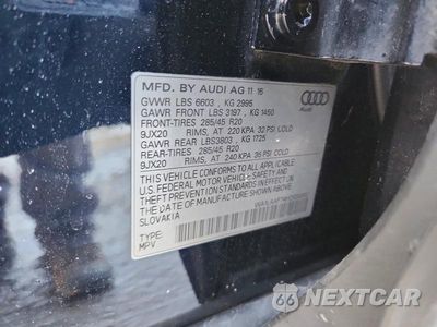 Zdjęcie 13 z 13 samochodu: 2017 AUDI Q7 PREMIUM PLUS VIN:WA1LAAF74HD036082 - miniatura