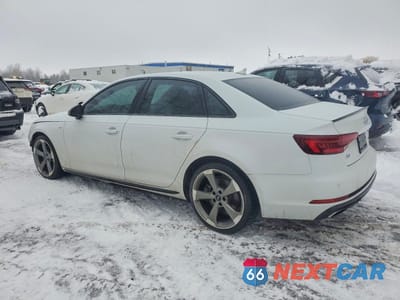 Drugie zdjęcie samochodu z przodu: 2019 AUDI A4 PREMIUM PLUS VIN:WAUENAF45KA108129 - miniatura