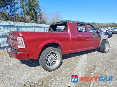 Trzecie zdjęcie samochodu z tyłu: 2012 DODGE RAM 2500 LARAMIE VIN:3C6UD5NL8CG203831 - miniatura