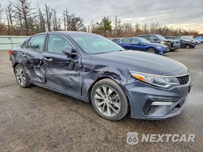 Czwarte zdjęcie samochodu z boku: 2019 KIA OPTIMA LX VIN:5XXGT4L37KG291701 - miniatura