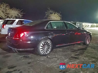 Trzecie zdjęcie samochodu z tyłu: 2018 GENESIS G90 PREMIUM VIN:KMHG34JA4JU044853 - miniatura