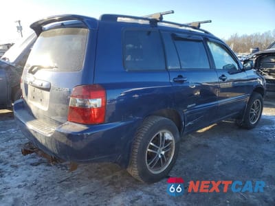 Trzecie zdjęcie samochodu z tyłu: 2007 TOYOTA HIGHLANDER SPORT VIN:JTEEP21AX70209286 - miniatura