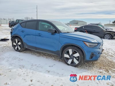 Czwarte zdjęcie samochodu z boku: 2022 VOLVO C40 P8 RECHARGE ULTIMATE VIN:YV4ED3GB9N2003670 - miniatura