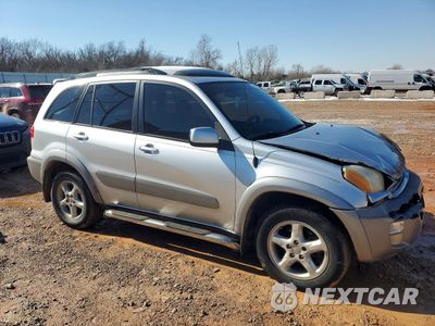 Czwarte zdjęcie samochodu z boku: 2001 TOYOTA RAV4 BASE VIN:JTEHH20V816011177 - miniatura