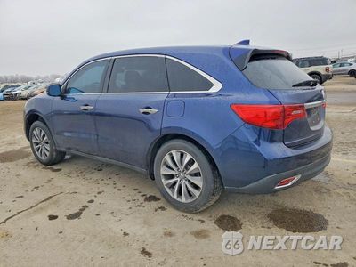 Drugie zdjęcie samochodu z przodu: 2015 ACURA MDX TECHNOLOGY VIN:5FRYD4H45FB020212 - miniatura