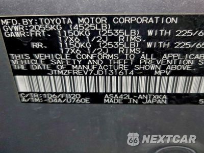 Zdjęcie 12 z 12 samochodu: 2018 TOYOTA RAV4 LE VIN:JTMZFREV7JD131614 - miniatura