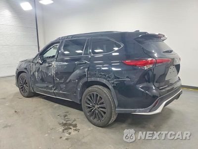 Drugie zdjęcie samochodu z przodu: 2023 TOYOTA HIGHLANDER XSE VIN:5TDKDRBH7PS000573 - miniatura