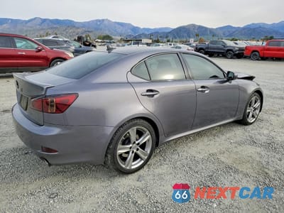 Trzecie zdjęcie samochodu z tyłu: 2012 LEXUS IS 350 VIN:JTHBE5C28C5028932 - miniatura