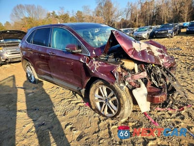 Czwarte zdjęcie samochodu z boku: 2017 FORD EDGE SEL VIN:2FMPK4J85HBC60176 - miniatura