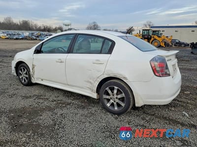 Drugie zdjęcie samochodu z przodu: 2012 NISS SENTRA VIN:3N1AB6AP3CL615570 - miniatura