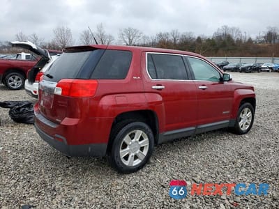 Trzecie zdjęcie samochodu z tyłu: 2012 GMC TERRAIN SLE VIN:2GKFLREKXC6321561 - miniatura