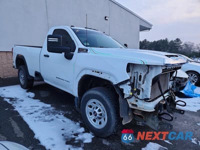 Czwarte zdjęcie samochodu z boku: 2021 GMC SIERRA K2500 HEAVY DUTY VIN:1GT09LE71MF102892 - miniatura